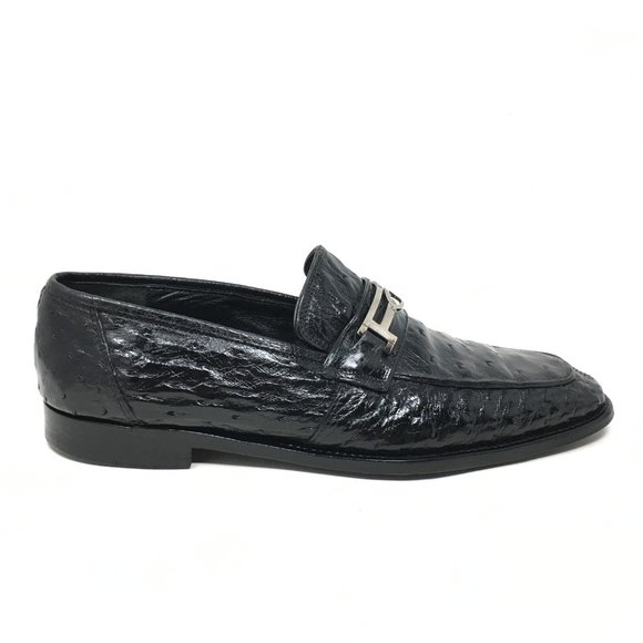 Fennix Horsebit Loafers Size 9.5 Full Ostrich main image 9